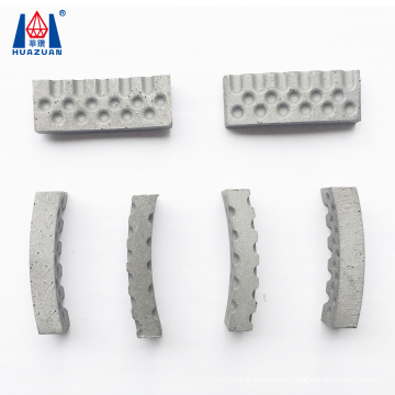 Huazuan New Shape Groove DOT Diamond Core Drill Bit Segments